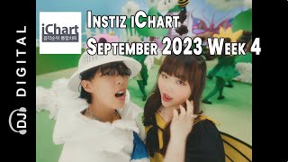 Top 20 Instiz iChart Chart - September 2023 Week 4