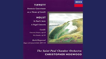 Holst: St. Paul's Suite, Op. 29 No. 2, H 118 - 3. Intermezzo: Andante con moto