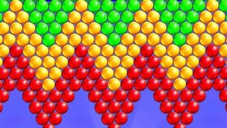 🥶 Hard level gameplay bubble shooter 1024+ super hard level gaming challenge video screenshot 3
