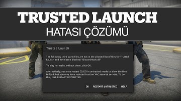 CS GO Trusted Launch Error - Solution / (English Subtitles)