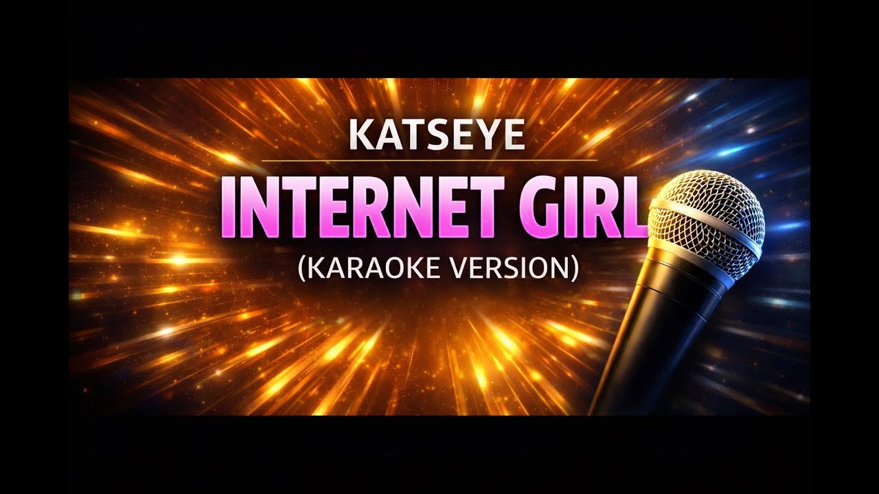 KATSEYE - Internet Girl - Karaoke Version | Lyrics On Screen