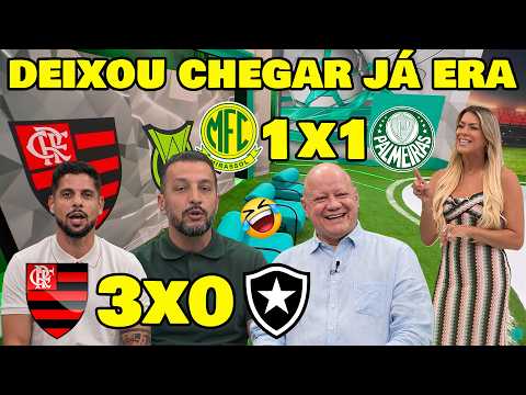 OLHA O QUE RENATA FAN FALOU DE... FLAMENGO 3x0 BOTAFOGO | MIRASSOL 1x1 PALMEIRAS.