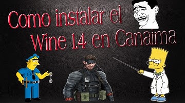 tutorial : Como instalar wine 1.4-1 ( ACTUALIZADO) en canaima