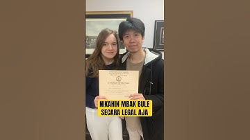 AKHIRNYA NIKAH SAMA MBAK BULE🫶🏻 #pacarbule #tinggaldiamerika #vlogamerika #couplegoals #indopride