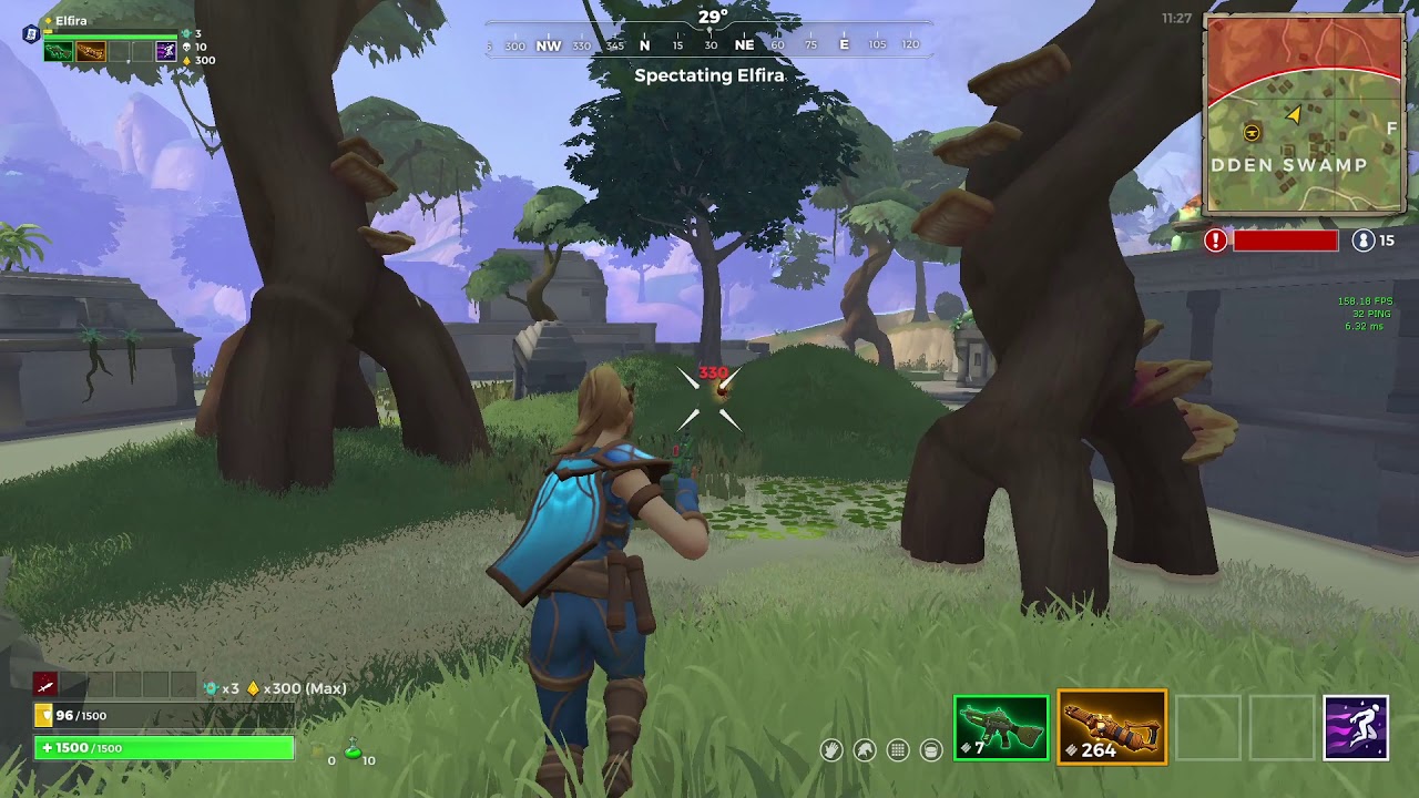 Exposing Elfira, mediocre Realm Royale cheater using speed hack aimbot (feb 2021)