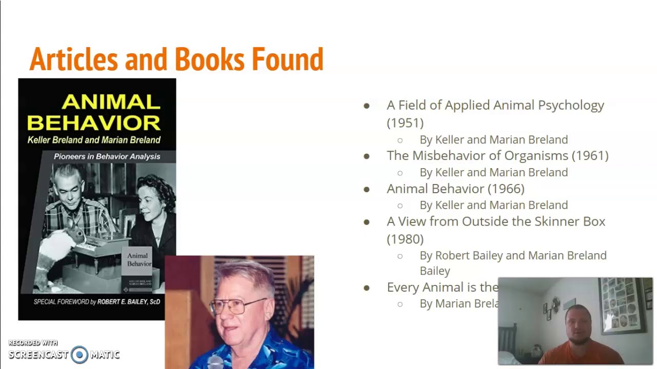 Marian Breland Bailey Presentation