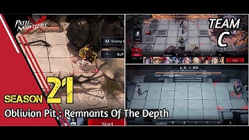 Path To Nowhere | Oblivion Pit S21 Remnants Of The Depth Anomaly Guide [TEAM C]