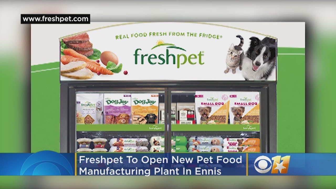 Freshpet To Open New Pet Food Manufacturing Plant In Ennis, Will Create