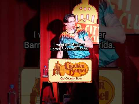 German goes to Cracker Barrel