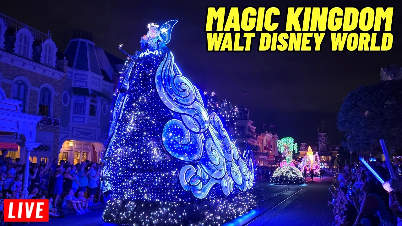 🔴Live Magic Kingdom Friday night, Starlight parade and Fireworks at Walt Disney World 2/27/2026