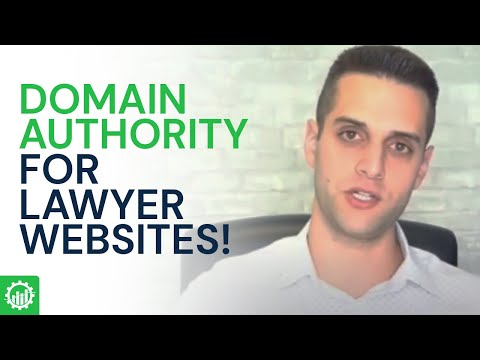 Domain Authority For Lawyer Websites | Ranking #1 on SEO Comes Down to This