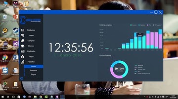 GUI Parte 1/ Diseñar Formulario Moderno + Sub Menú - C#, Windows Form - Versión Base
