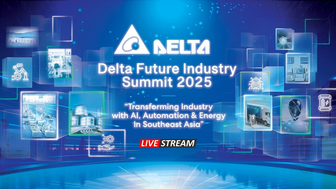 [Live Recording] Delta Summit 2025 Bangkok | Future of AI, Smart Industry & Energy