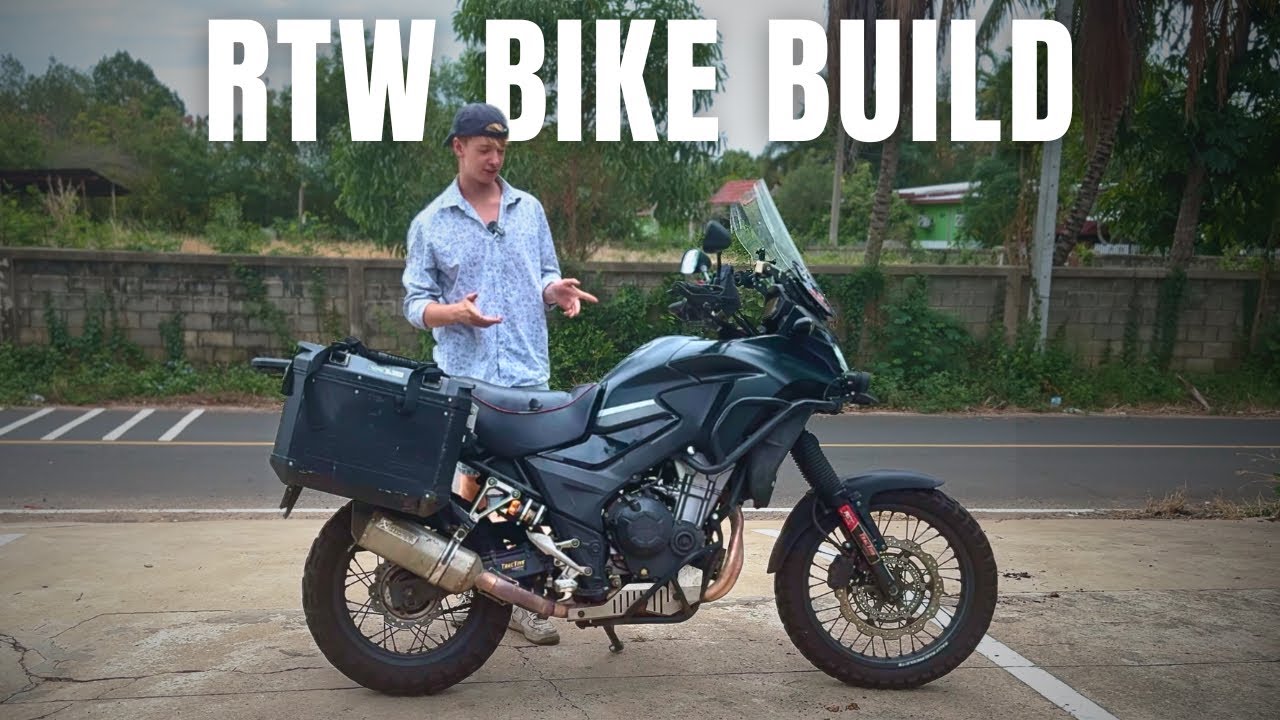 RTW Adventure Motorcycle Build - Honda CB500x