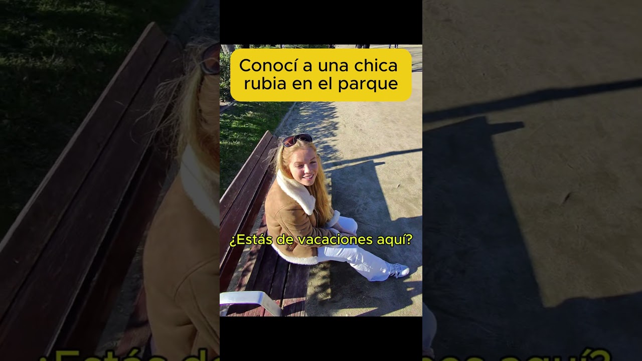 Я подошел к блондинке в парке (вот как она отреагировала) 