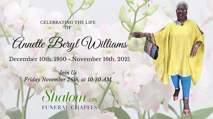 Annette Williams Funeral Service