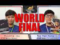World Championship Finals Wasinha Black Imu Vs Tee Han Yong UP Luffy One Piece Card Game