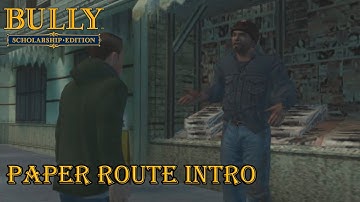 Bully: Scholarship Edition - Paper Route Intro (Job) (PC)