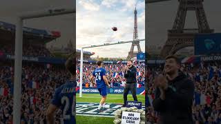 France Challenge! Hit the Crossbar, Win Big Mr beast challenge