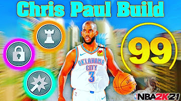 *NEW* Chris Paul Build 2k21 Next Gen!!! Best 2 Way Shot Creator Build!!! NBA 2k21 Next Gen!!!