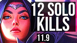 IRELIA vs DARIUS (TOP) | 12 solo kills, 1400  games, 1.1M mastery | NA Diamond | v11.9