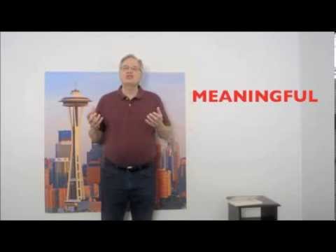BONUS ELEMENT #5 - MAKE IT MEANINGFUL * (FLYING SHORTS VIDEO #39) *
