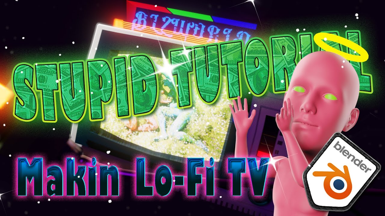 How to make Lo-fi TV ? (Blender Tutorial) (한글자막) - YouTube