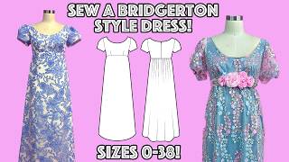 DIY Bridgerton Regency Era Dress With Pattern And Tutorial!
