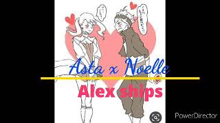 🖤asta x Noelle💙(Closer) versión black clover