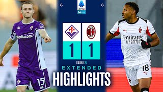 FIORENTINA-MILAN 1-1 | IŠSAMUS HIGHLIGHTAI | SERIE A 2025/26