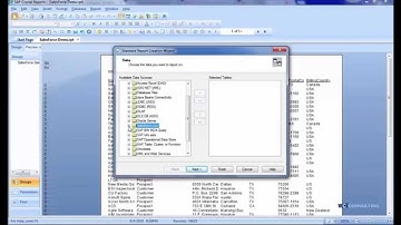 Connecting Salesforce to Crystal Reports: Step 1 Creating a Link