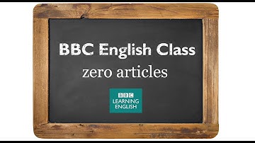 English grammar: How to use the zero article with nouns