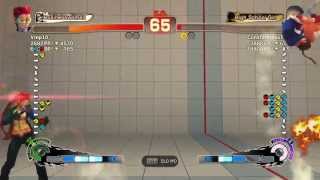 Vmp10 (C.Viper) vs Constantinos182 (Sakura) SSF4 AE Ranked Matches