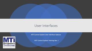 MTI Control System User Interface Overview Net Worth