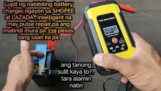 12V 6A Intelligent / Pulse Repair Charger na nabibili sa Lazada at Shopee REVIEW, sulit kaya?