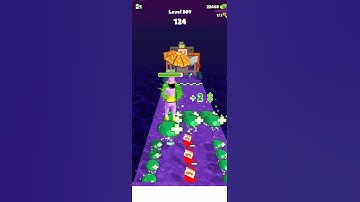 Run Rich 3D (IOS, Android) NEW UPDATE Gameplay Walkthrough All Levels (Level 309) #Shorts