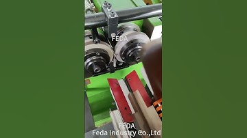 FEDA thread rolling machine FD-3T with automatic feeder#machinery #automatic #matel #factory