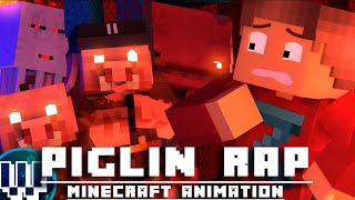 Were The Piglin Rap Minecraft Animated 
