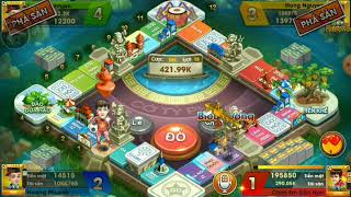 Cờ Tỷ Phú ZingPlay - Monopoly S3 | Heo Phú Quý Quẩy bàn 100k Thắng 3 Cặp Màu | HĐK Gaming screenshot 5