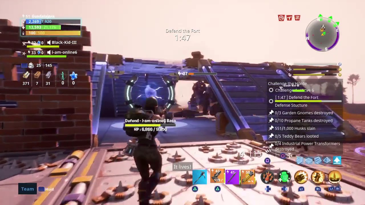 Fortnite horde bash completely unbalanced event