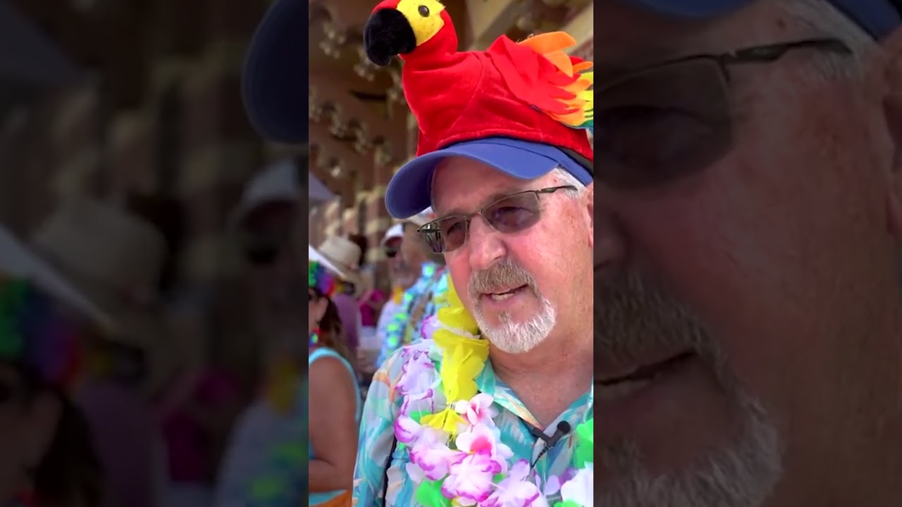 Fans of Jimmy Buffett fill the Key West streets at parade in his honor #Shorts