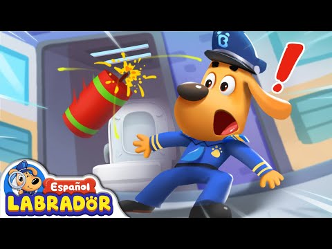 🔍Sheriff Labrador - Petardos que Caen | Videos para Niños | BabyBus en Español