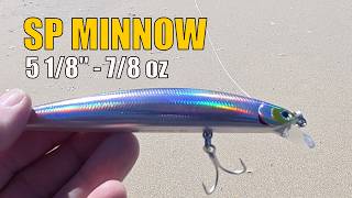 Top Striper Fishing Lures - SP Minnow 5 1/8" Review