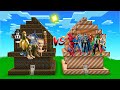 BRAİNROT EV VS SÜPER KAHRAMAN EV! 😱 - Minecraft