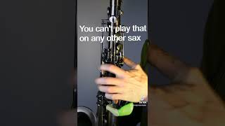 Not possible is possible only with magic B/Bflat keys. Otherwise not possible. #saxophone