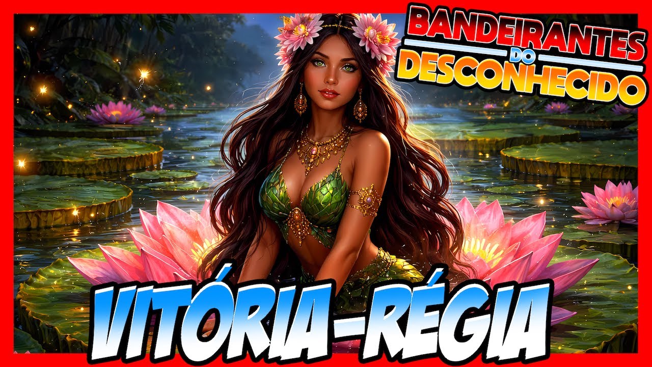 A Historia da Vitória-Régia: O Mistério da Flor da Lua - Bandeirantes do Desconhecido