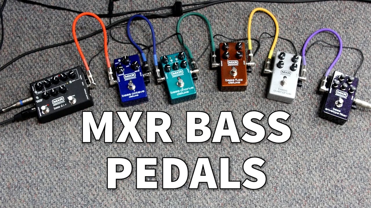 bezig Koopje Ontrouw MXR Bass Pedal Range - YouTube
