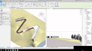 Site Trellis Revit Adaptive Component  blend divided surface 01