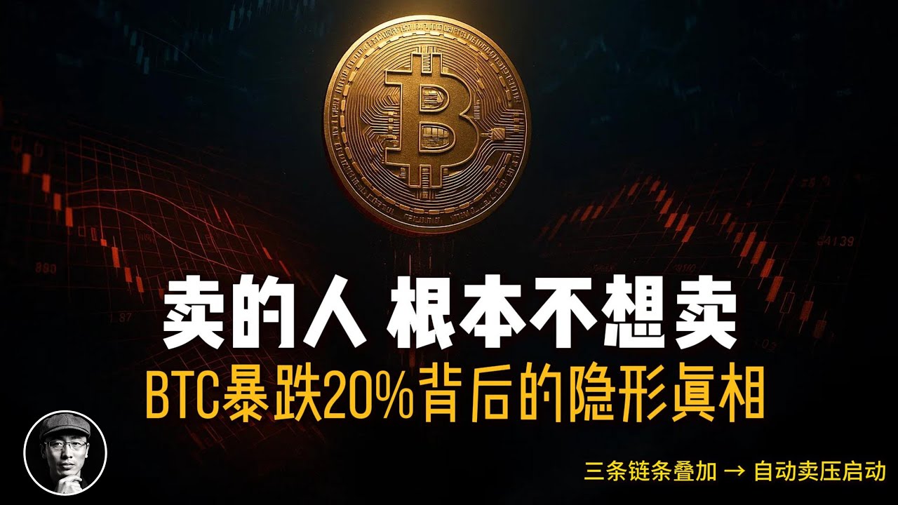 比特币暴跌20%真相：机构被迫抛售BTC？ETF/清算/解锁三重卖压揭秘【2025加密市场分析】| 加密星球
