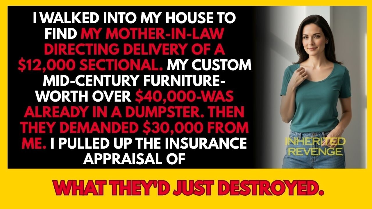 My In-Laws Replaced My “Cheap” Furniture With Their Own — So I Made Them Return Everything.